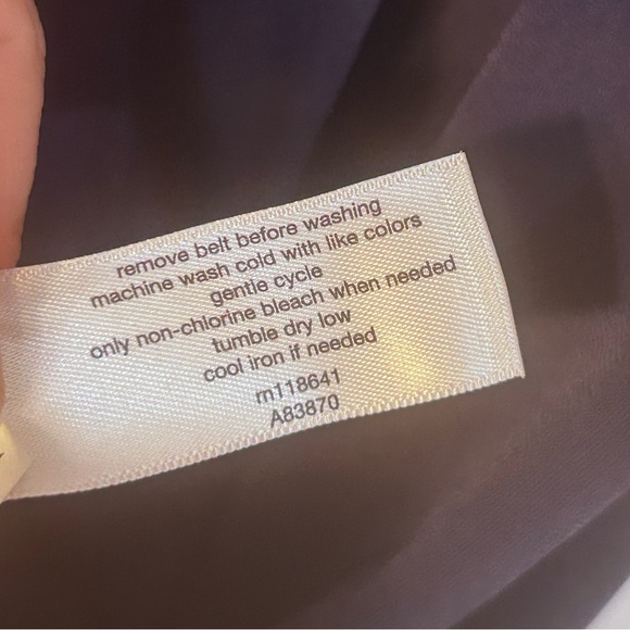 Navy blue Lane Bryant faux wrap dress, size 22/24. - Picture 6 of 6